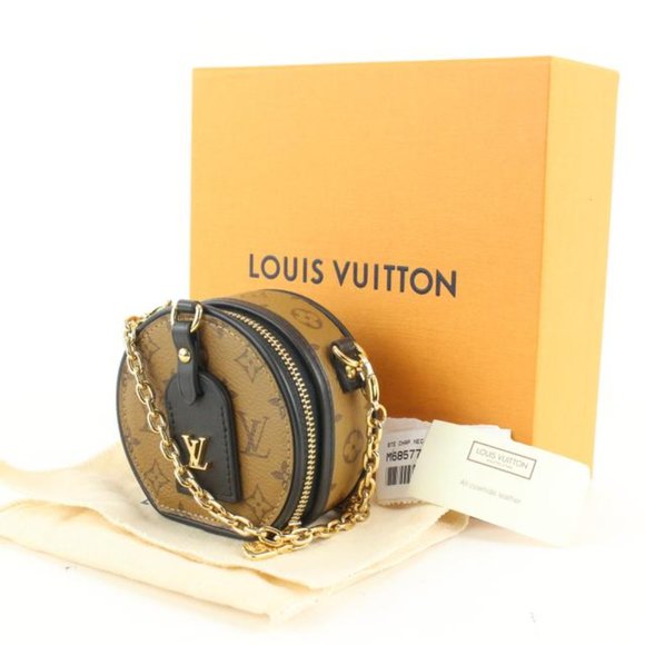 Louis Vuitton Reverse Monogram Boite Chapeau Necklace 4lv524a - Picture 2 of 12